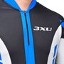 Camisa de Ciclismo Refactor Adventure Preta e Azul