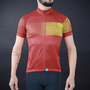 Camisa de Ciclismo Shimano Climbers Vermelha e Amarela