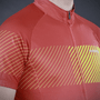 Camisa de Ciclismo Shimano Climbers Vermelha e Amarela