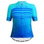 Camisa de Ciclismo SportXtreme Animali Slim Feminina Azul