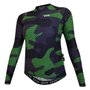 Camisa de Ciclismo SportXtreme Cargo Slim Manga Longa Feminina Verde