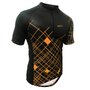 Camisa de Ciclismo SportXtreme Circuit Preta e Laranja
