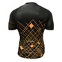 Camisa de Ciclismo SportXtreme Circuit Preta e Laranja