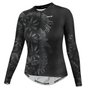 Camisa de Ciclismo SportXtreme Habitat Slim Manga Longa Feminina Preta