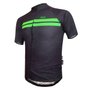 Camisa de Ciclismo SportXtreme Hive Preta de Verde