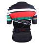 Camisa de Ciclismo SportXtreme Itália Slim Feminina Preto e Vermelha