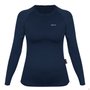 Camisa de Ciclismo SportXtreme Skin Segunda Pele Azul Feminina