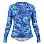 Camisa de Ciclismo Sportxtreme Slim Manga Longa Turmalina Feminina Azul
