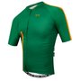 Camisa de Ciclismo SportXtreme Toronto Slim Verde e Laranja
