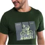 Camiseta Marcio May Enjoy Every Moment Verde Camiseta Marcio May Enjoy Every Moment Verde
