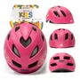 Capacete de Ciclismo Absolute Kids Roll Princesas Rosa