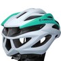 Capacete de Ciclismo Absolute Luna Led Branco e Verde