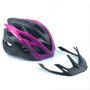 Capacete de Ciclismo Absolute Luna Led Preto e Roxo