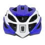 Capacete de Ciclismo Absolute Wild Flash USB Branco e Azul