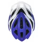 Capacete de Ciclismo Absolute Wild Flash USB Branco e Azul