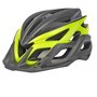 Capacete de Ciclismo Absolute Wild Flash USB Cinza e Amarelo