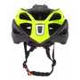 Capacete de Ciclismo Absolute Wild Flash USB Cinza e Amarelo
