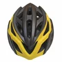 Capacete de Ciclismo Absolute Wild Flash USB Preto e Amarelo