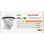 Capacete de Ciclismo Absolute Wild Flash USB Preto e Vermelho