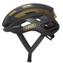 Capacete de Ciclismo Abus Airbreaker Preto e Dourado