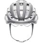 Capacete de Ciclismo Abus Airbreaker Branco e Cinza