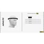 Capacete de Ciclismo Abus Gamechanger Triathlon Branco