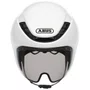 Capacete de Ciclismo Abus Gamechanger Triathlon Branco