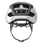 Capacete de Ciclismo Abus WingBack Branco Brilhante