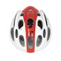 Capacete de Ciclismo Catlike Kompact Branco e Vermelho