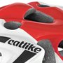 Capacete de Ciclismo Catlike Kompact Branco e Vermelho