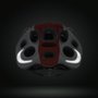 Capacete de Ciclismo Catlike Kompact Branco e Vermelho