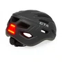 Capacete de Ciclismo GTA Rider LED Preto