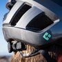 Capacete de Ciclismo Lazer Tempo KinetiCore Titanium