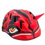 Capacete de Ciclismo Rontek Dragão Infantil Vermelho