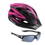 Capacete de Ciclismo Rontek RT-58 Led + Óculos de Ciclismo Atrio Attack