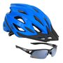 Capacete de Ciclismo Safety Labs Piste + Óculos de Ciclismo Atrio Attack