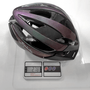 Capacete de Ciclismo Spiuk Eleo Preto e Roxo