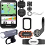 Ciclocomputador com GPS Igpsport Binavi Bundle + Farol VS800 + Sinalizador SR MIni
