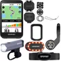 Ciclocomputador com GPS Igpsport Binavi Bundle + Farol VS800 + Sinalizador SR MIni