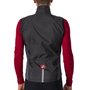 Colete de Ciclismo Corta Vento Castelli Squadra Stretch Preto