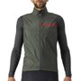 Colete de Ciclismo Corta Vento Castelli Squadra Stretch Verde