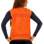 Colete de Ciclismo Corta Vento Marcio May Pro Feminino  Laranja
