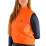 Colete de Ciclismo Corta Vento Marcio May Pro Feminino  Laranja