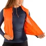 Colete de Ciclismo Corta Vento Marcio May Pro Feminino  Laranja