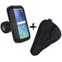 Combo Suporte de Guidão Atrio para Celular BI095 + Capa Selim de Bicicleta Atrio Gel