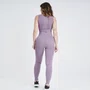Conjunto Fitness Marcio May Top + Legging Firenze Rosa