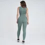 Conjunto Fitness Marcio May Top + Legging Firenze Verde