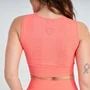 Conjunto Fitness Marcio May Top + Shorts Romilla Laranja