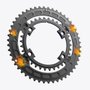 Coroa de Bicicleta Magene QED Lightweight Padrão Shimano 53-39