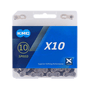 Kit Corrente de Bicicleta KMC X10 Padrão Shimano Sram 10 vel 2 Unidades